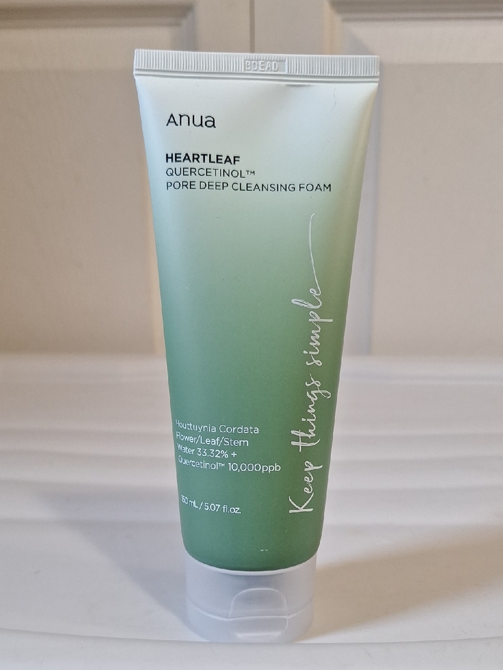 Anua Heartleaf Quercetinol Pore Deep Cleansing Foam
